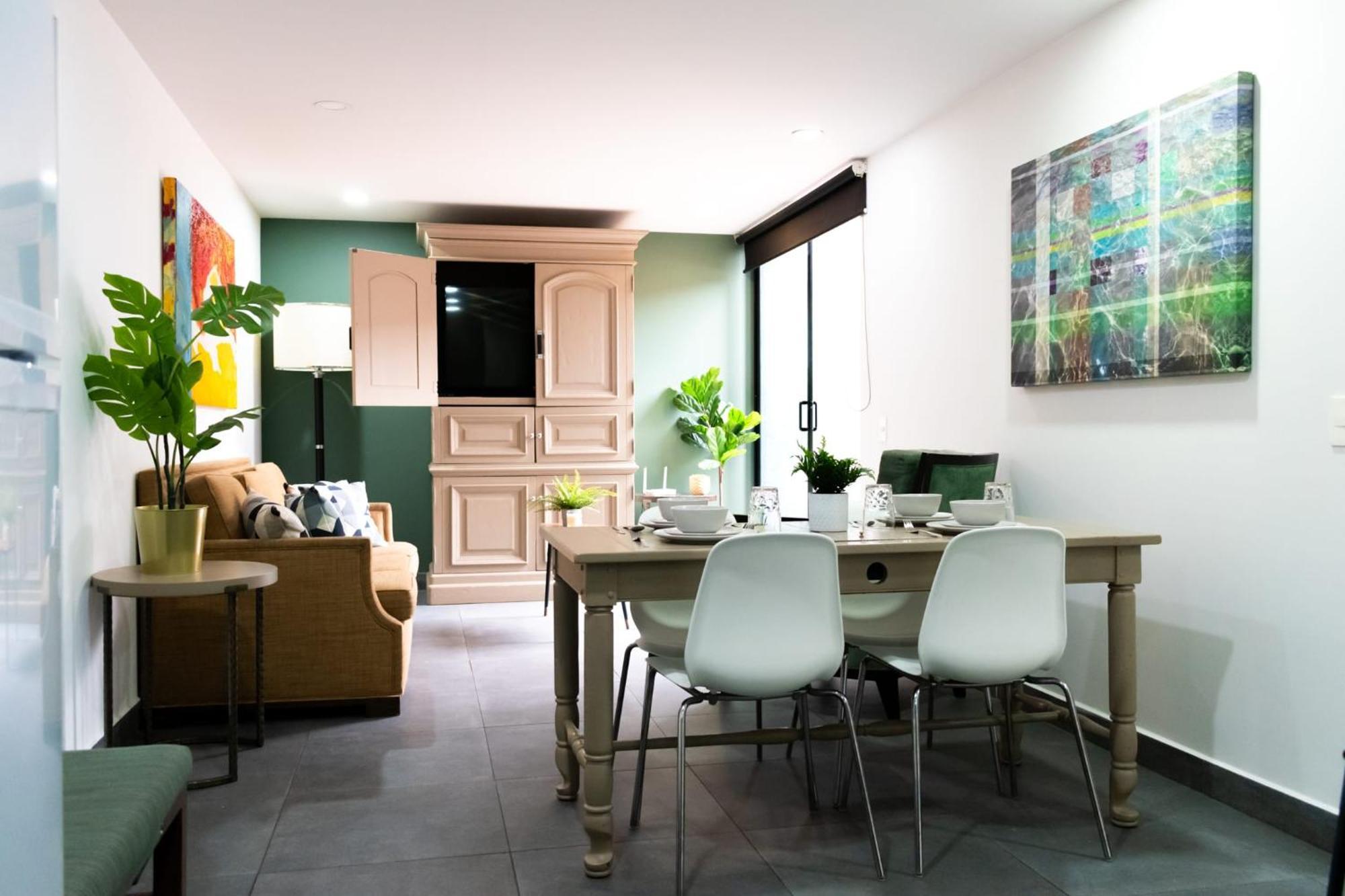 Terraza Departamento Cerca De Santa Fe Kingsize Apartment Mexico City Exterior photo